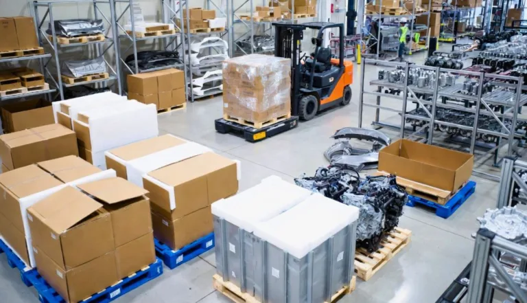 Soluciones de empaque para la cadena de suministro automotriz